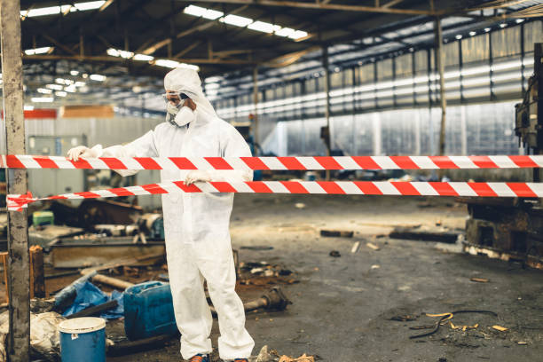 Professional Trauma Scene Cleanup technician working in Kersey, CO